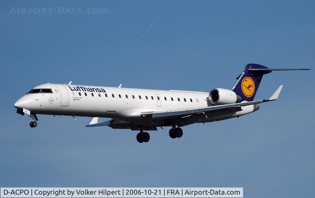 D-ACPO, 2003 Canadair CRJ-701ER (CL-600-2C10) Regional Jet C/N 10085, Lufthansa Cityline CRJ701ER