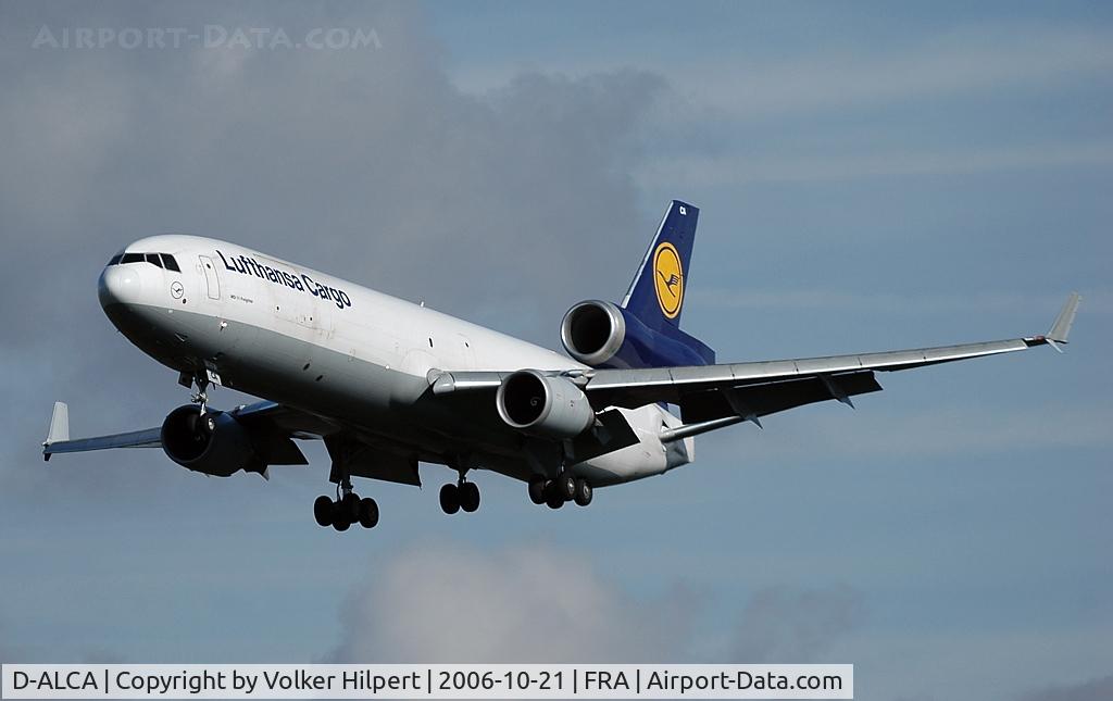 D-ALCA, 1998 McDonnell Douglas MD-11F C/N 48781, Lufthansa Cargo MD-11F