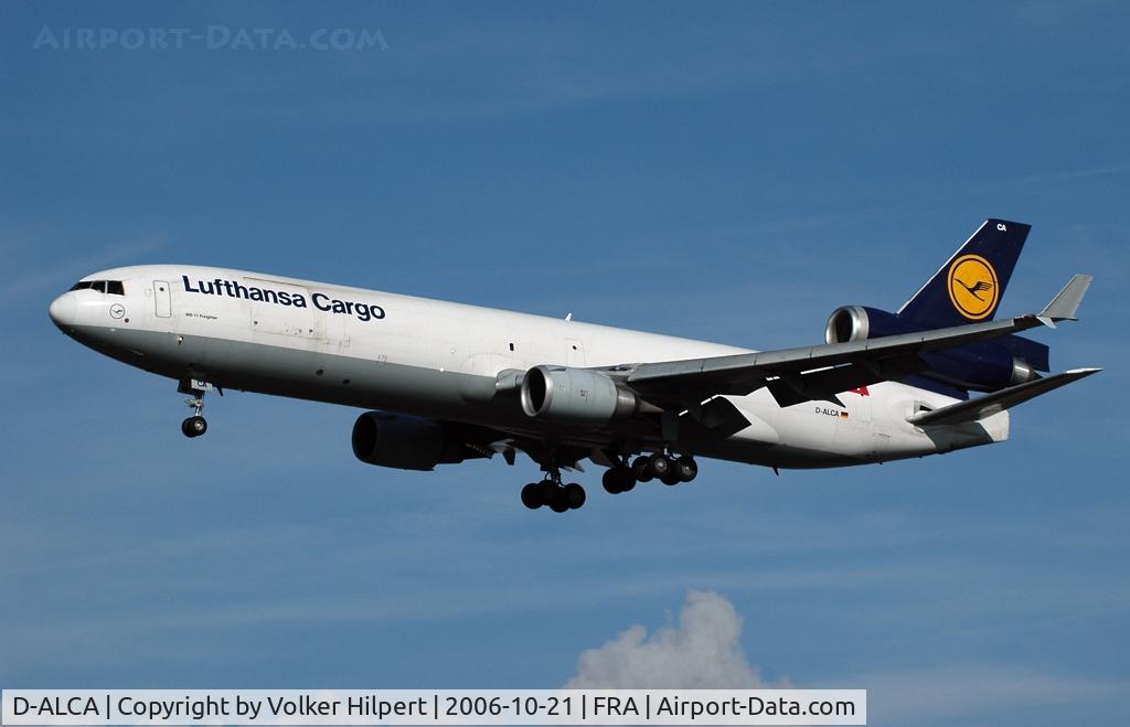 D-ALCA, 1998 McDonnell Douglas MD-11F C/N 48781, Lufthansa Cargo MD-11F