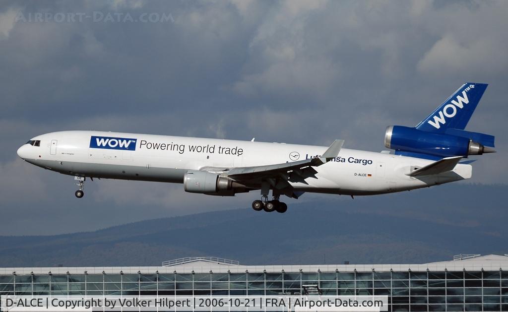 D-ALCE, 1998 McDonnell Douglas MD-11F C/N 48785, Lufthansa Cargo MD-11F in special colours