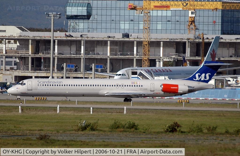 OY-KHG, 1988 McDonnell Douglas MD-82 (DC-9-82) C/N 49613, SAS MDD MD-82