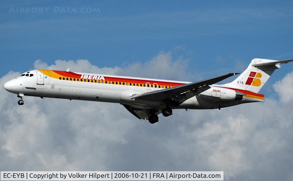 EC-EYB, 1990 McDonnell Douglas MD-87 (DC-9-87) C/N 49838, Iberia MDD MD-87