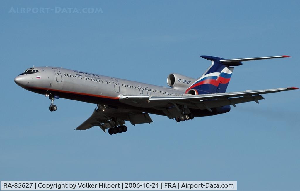 RA-85627, 1987 Tupolev Tu-154M C/N 87A756, Aeroflot Tu-154M