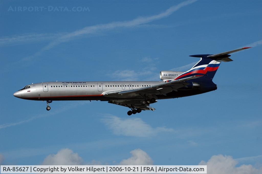 RA-85627, 1987 Tupolev Tu-154M C/N 87A756, Aeroflot Tu-154M