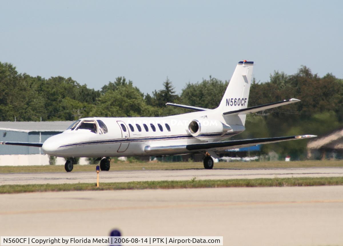 N560CF, 1990 Cessna 560 Citation V C/N 560-0040, C-560