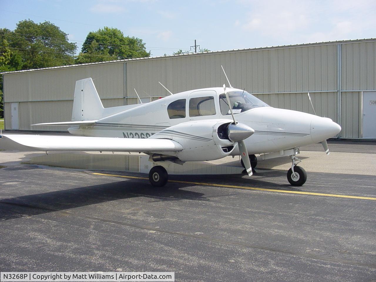 N3268P, 1957 Piper PA-23-160 Apache C/N 23-1213, Photo taken at Greene Co. Airport, OH.