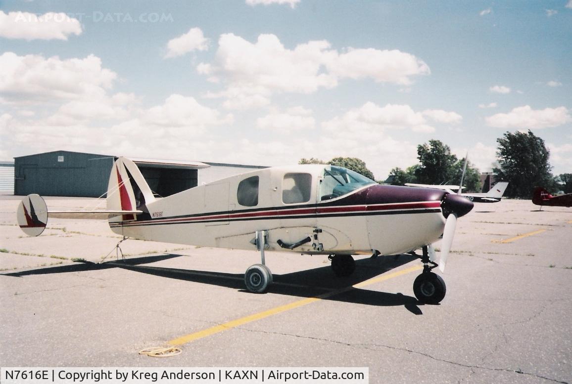 N7616E, 1959 Downer Bellanca 14-19-3 C/N 4118, Wing chopped off due to rotting