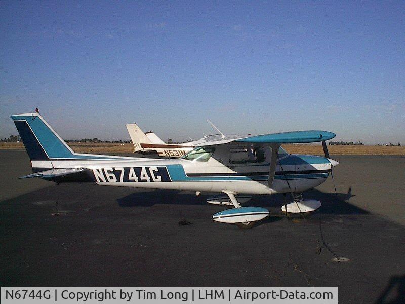 N6744G, 1970 Cessna 150L C/N 15072244, C150