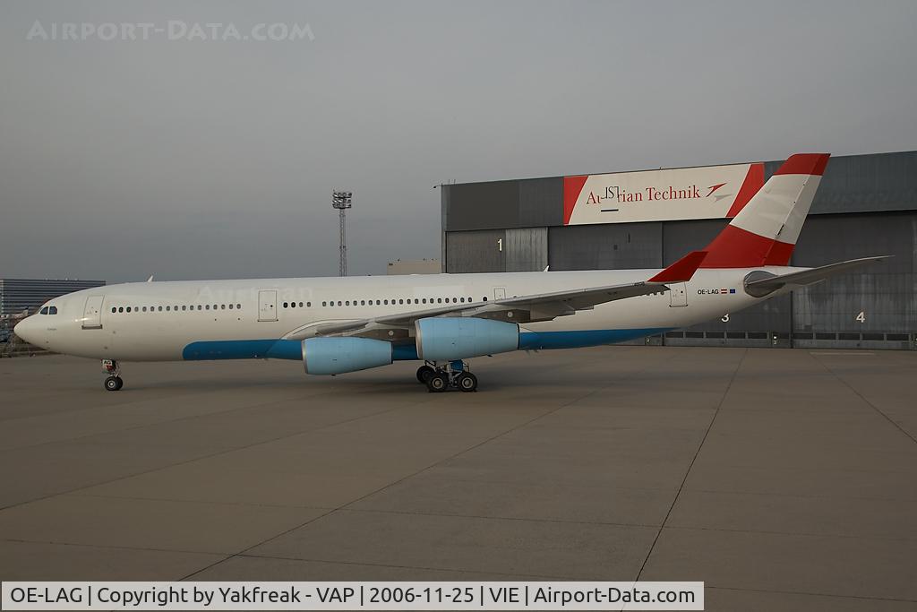 OE-LAG, 1995 Airbus A340-212 C/N 075, ex Austrian Airlines Airbus 340-200
