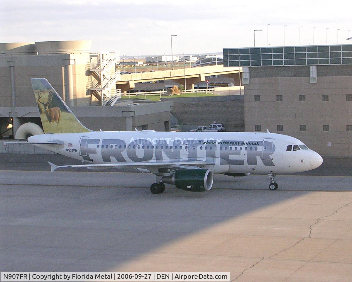 N907FR, 2002 Airbus A319-111 C/N 1743, Frontier