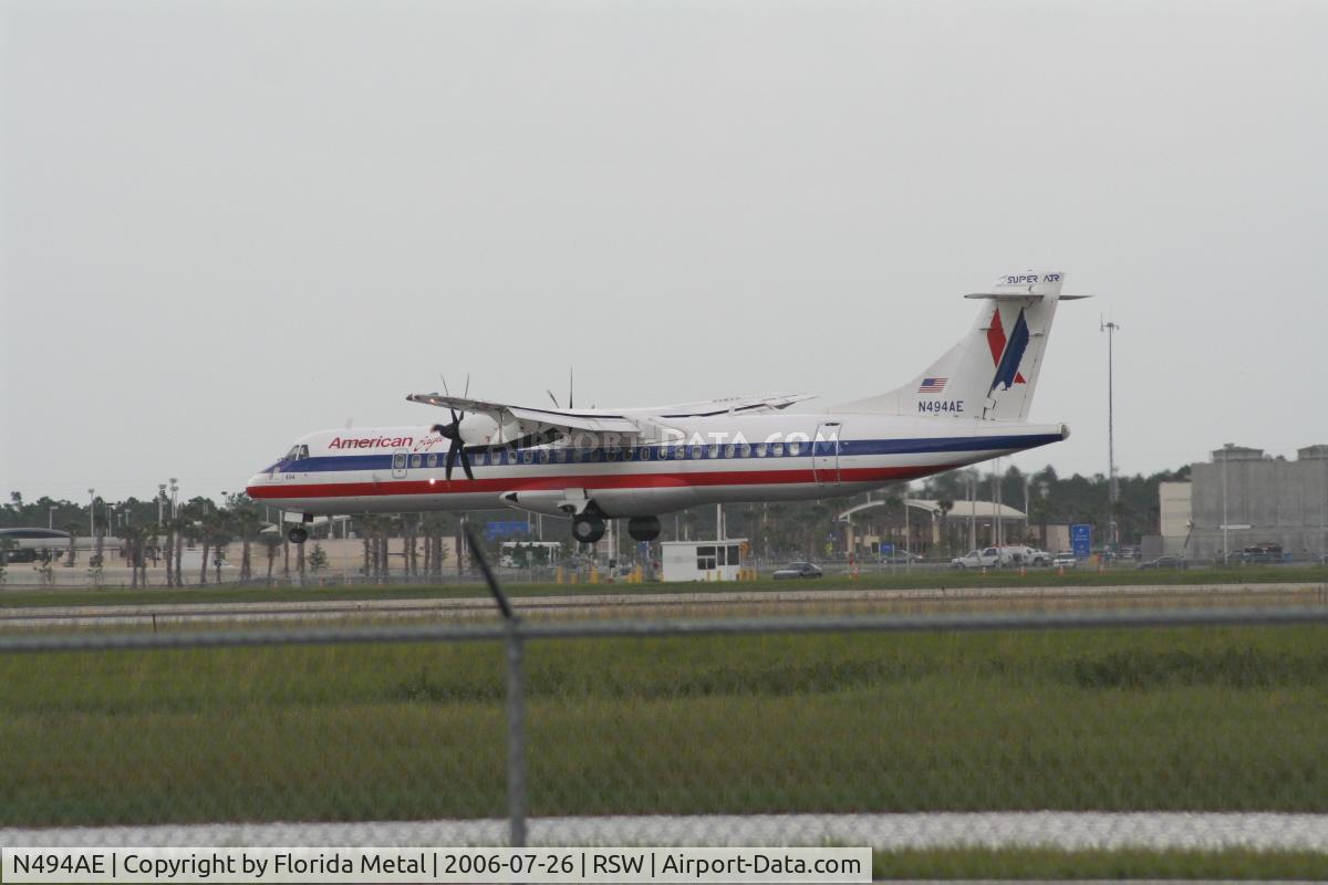 N494AE, 1997 ATR 72-212A C/N 494, Eagle ATR-72