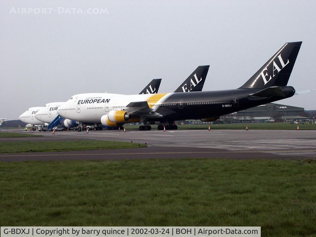 G-BDXJ, 1980 Boeing 747-236B C/N 21831, EUROPEANS THREE 747s