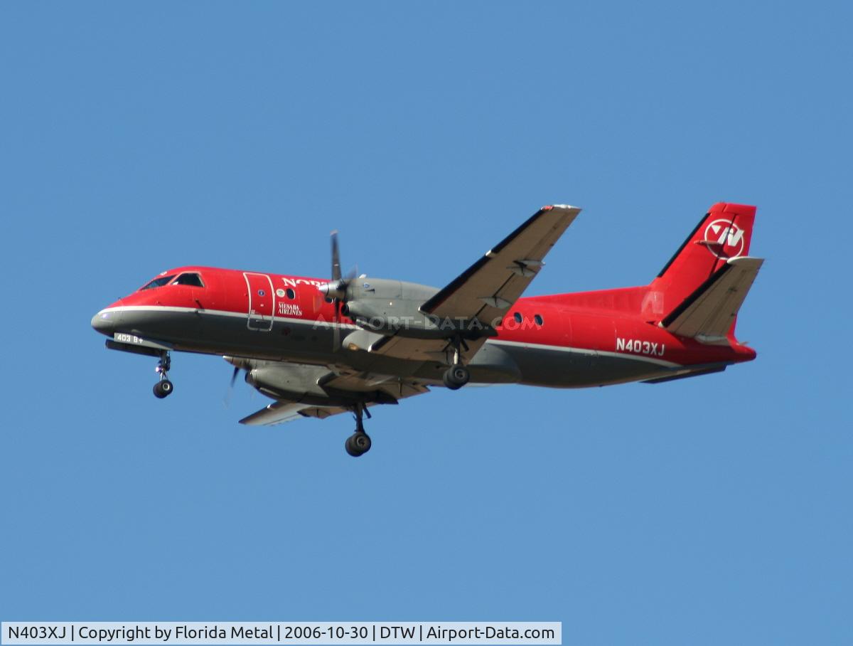 N403XJ, 1996 Saab 340B C/N 340B-403, Mesaba
