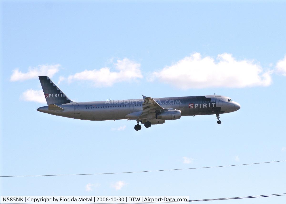 N585NK, 2001 Airbus A321-231 C/N 1438, A321