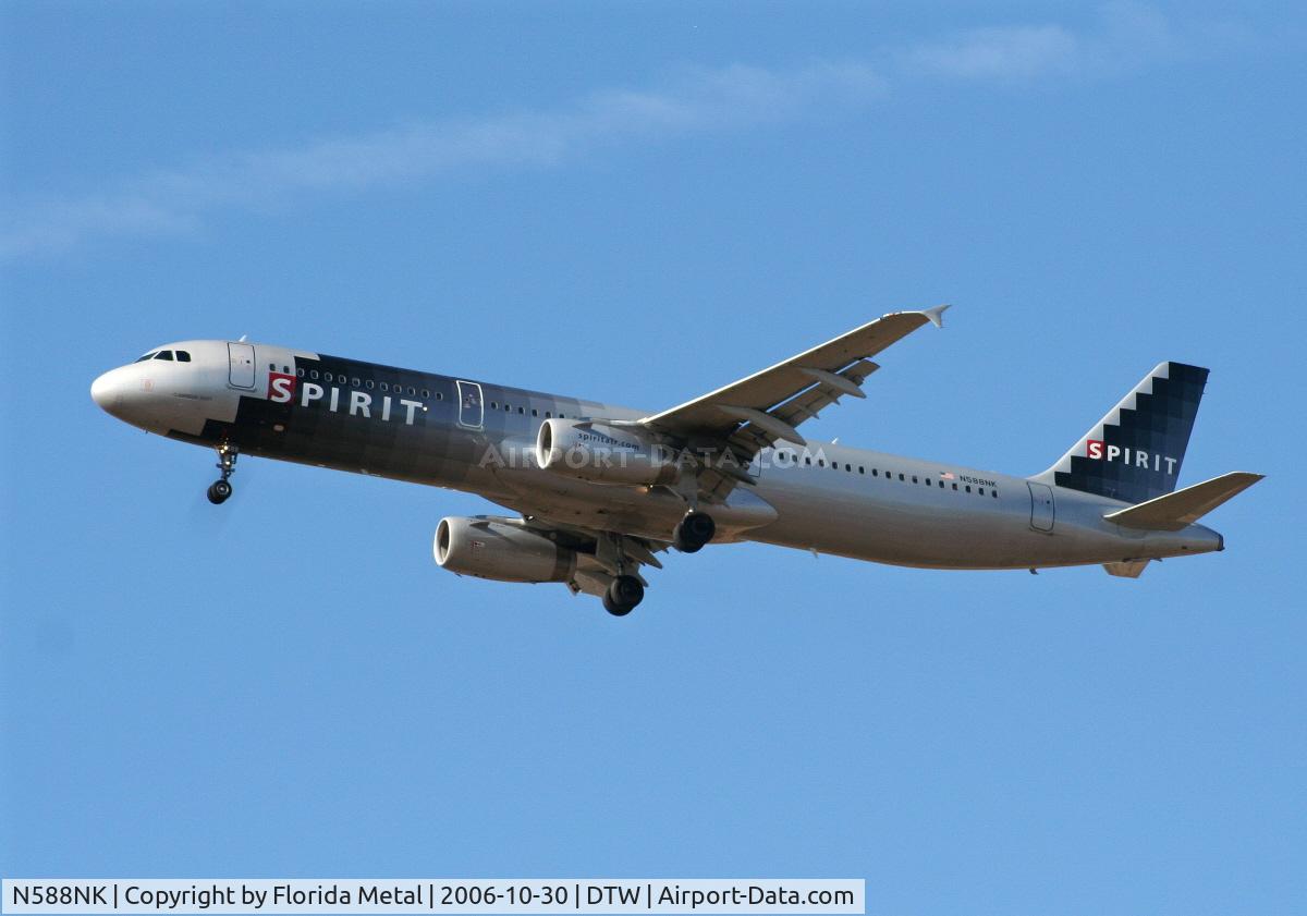 N588NK, 2005 Airbus A321-231 C/N 2590, Spirit A321