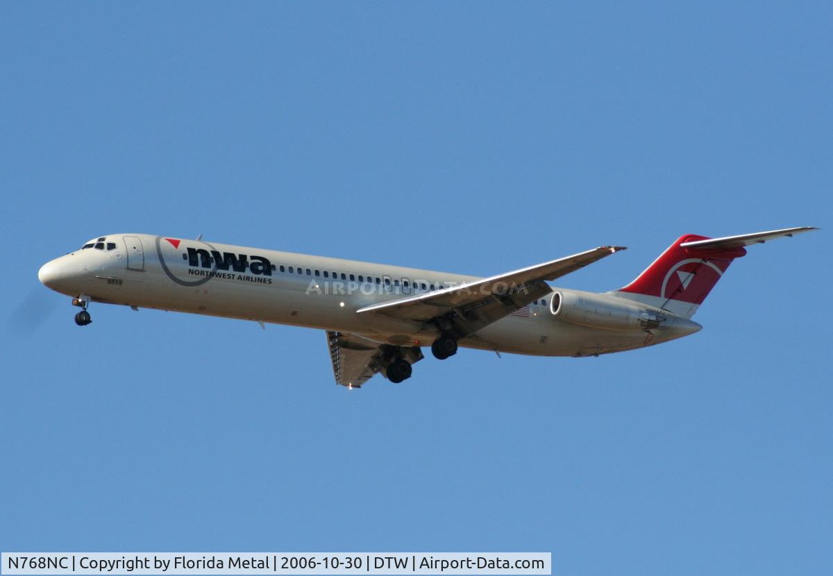 N768NC, 1977 McDonnell Douglas DC-9-51 C/N 47729, NW DC-9