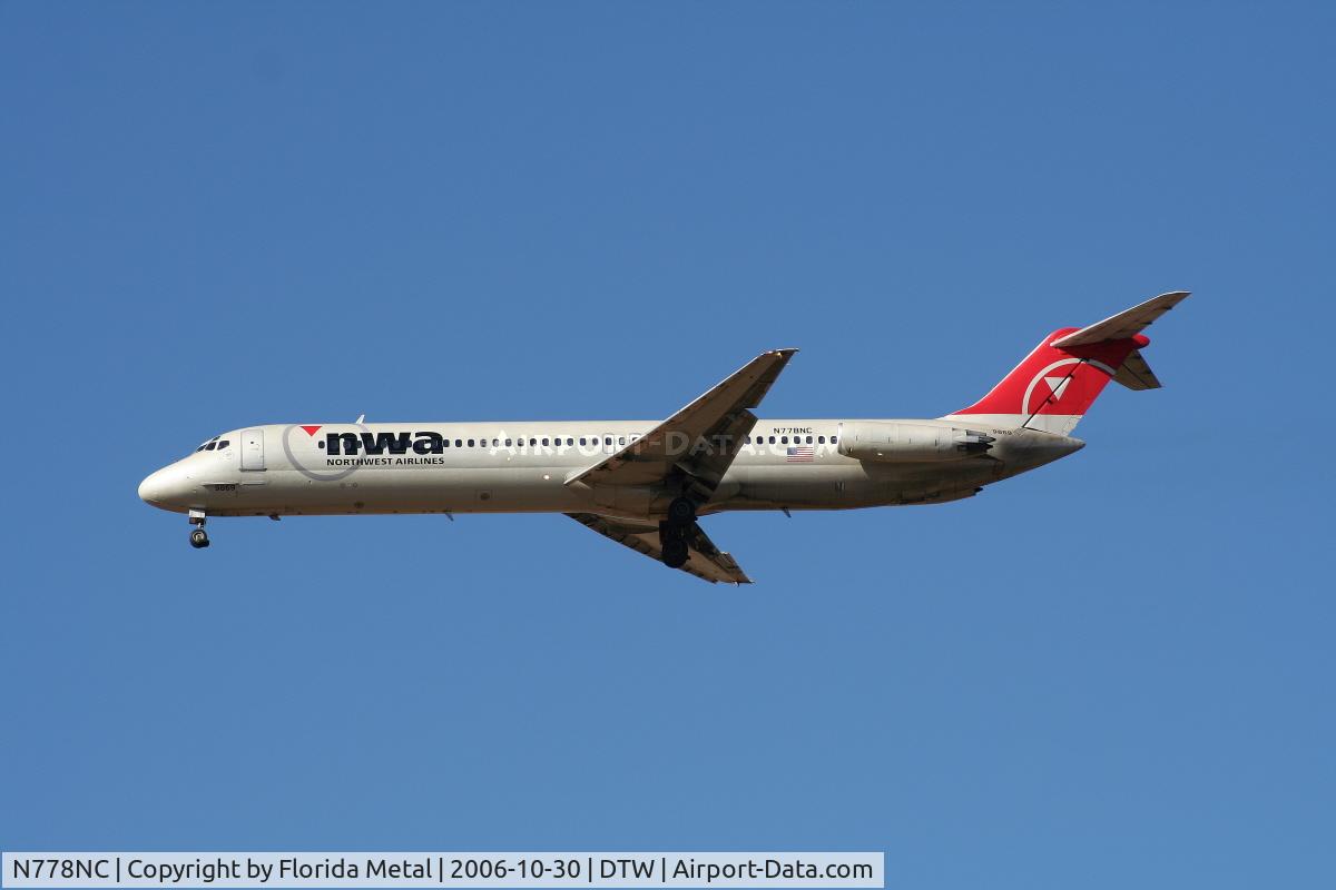 N778NC, 1979 McDonnell Douglas DC-9-51 C/N 48100, DC-9