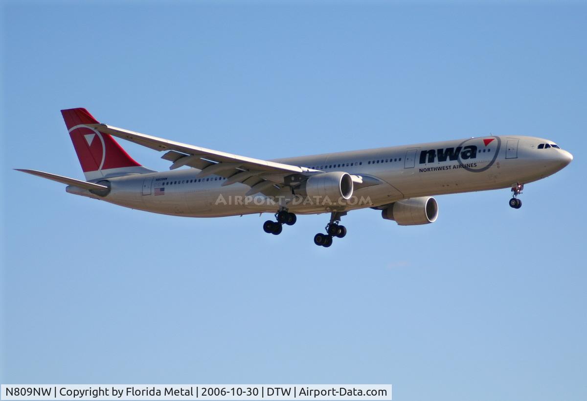 N809NW, 2005 Airbus A330-323 C/N 663, A-330