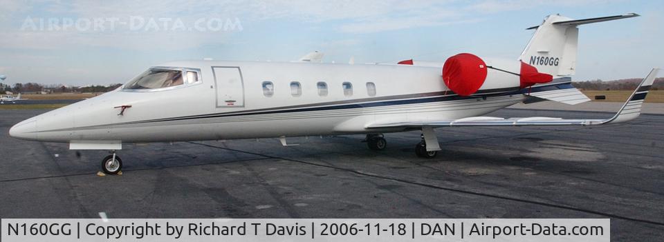 N160GG, 1997 Learjet Inc 60 C/N 113, 1997 Learjet 60 in Danville Va.