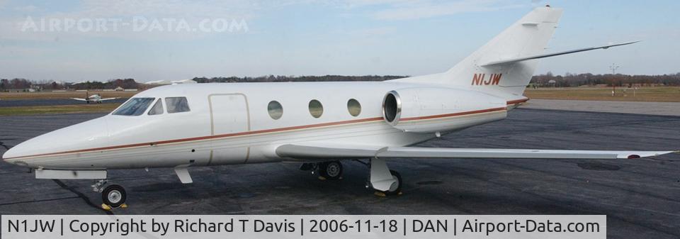 N1JW, 1982 Dassault Falcon 10 C/N 200, 1982 Desault Falcon 10 in Danville Va.