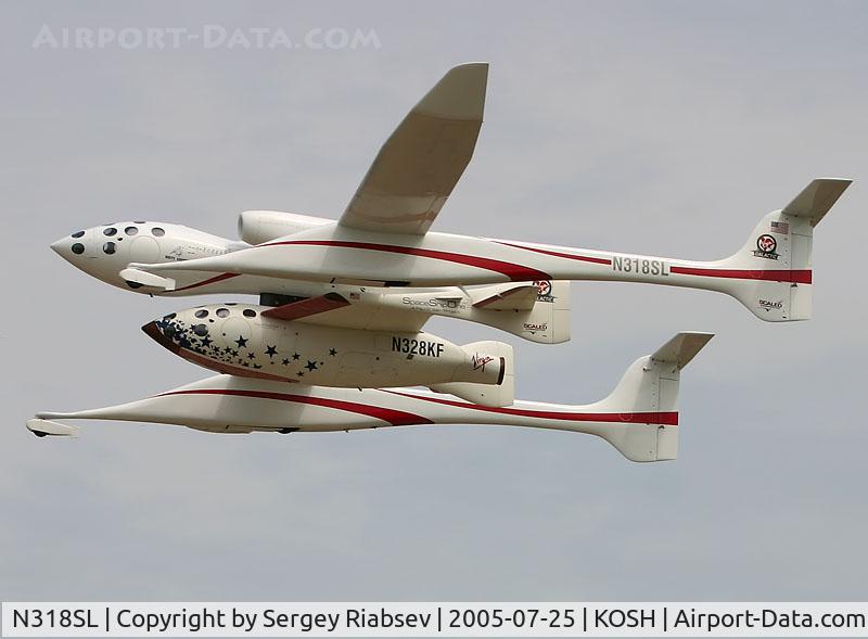 N318SL, 2002 Scaled Composites 318 C/N 001, EAA AirVenture 2005