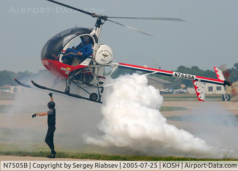 N7505B, 1985 Schweizer 300C (269C) C/N S1205, EAA AirVenture 2005