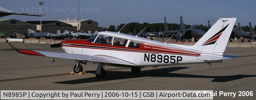 N8985P, 1966 Piper PA-24-260 C/N 24-4445, Visiting bird from a consulting firm