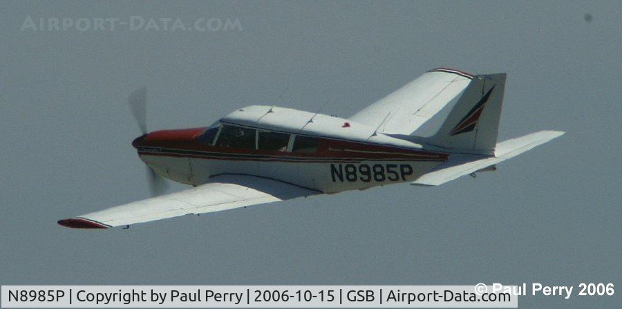 N8985P, 1966 Piper PA-24-260 C/N 24-4445, Climbing out from Seymour Johnson Air Force Base