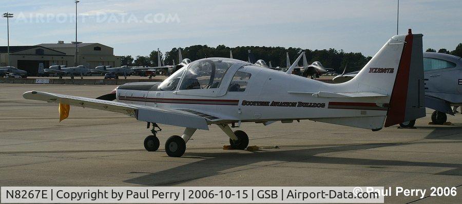 N8267E, 1971 Scottish Aviation Bulldog Series 100 Model 101 C/N 171, Bulldog on static