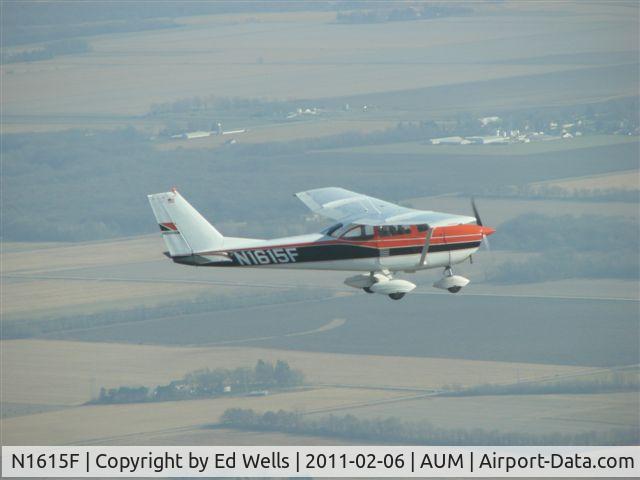 N1615F, 1966 Cessna 172H C/N 17255010, Fall Flight insouthern Minnesota