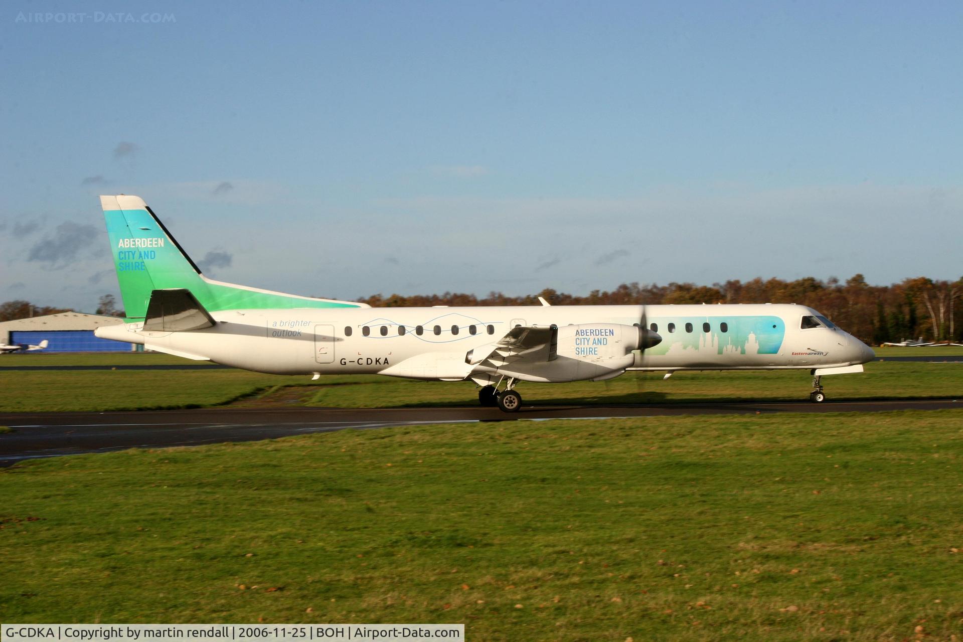 G-CDKA, 1993 Saab 2000 C/N 2000-006, SAAB 2000