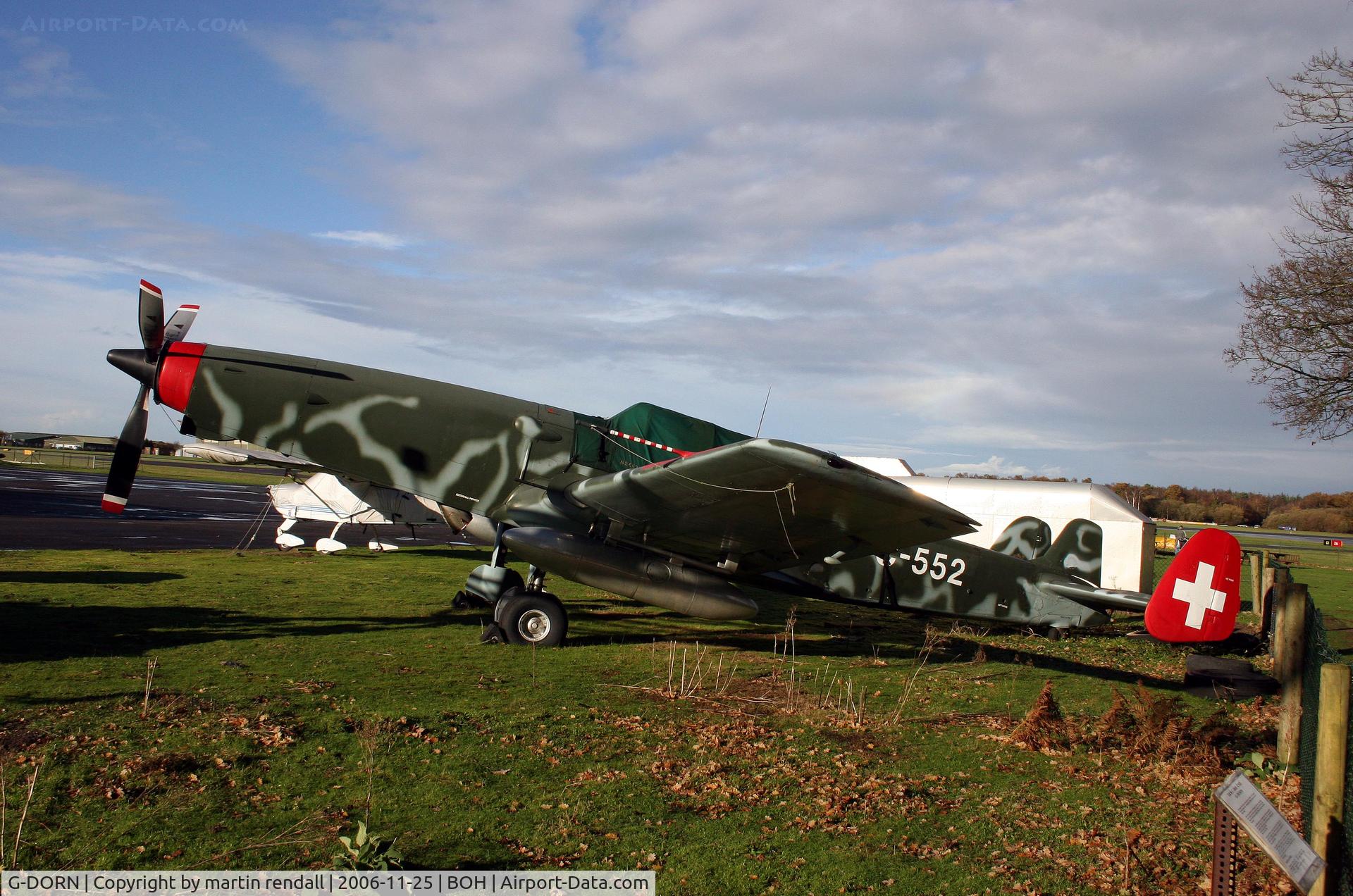 G-DORN, 1948 F+W C-3605 Schlepp C/N 332, DORNIER C-3605