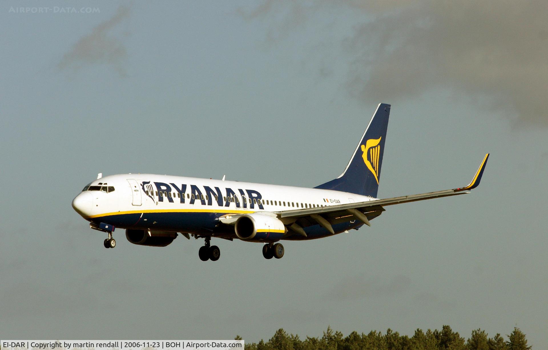 EI-DAR, 2003 Boeing 737-8AS C/N 33552, B737