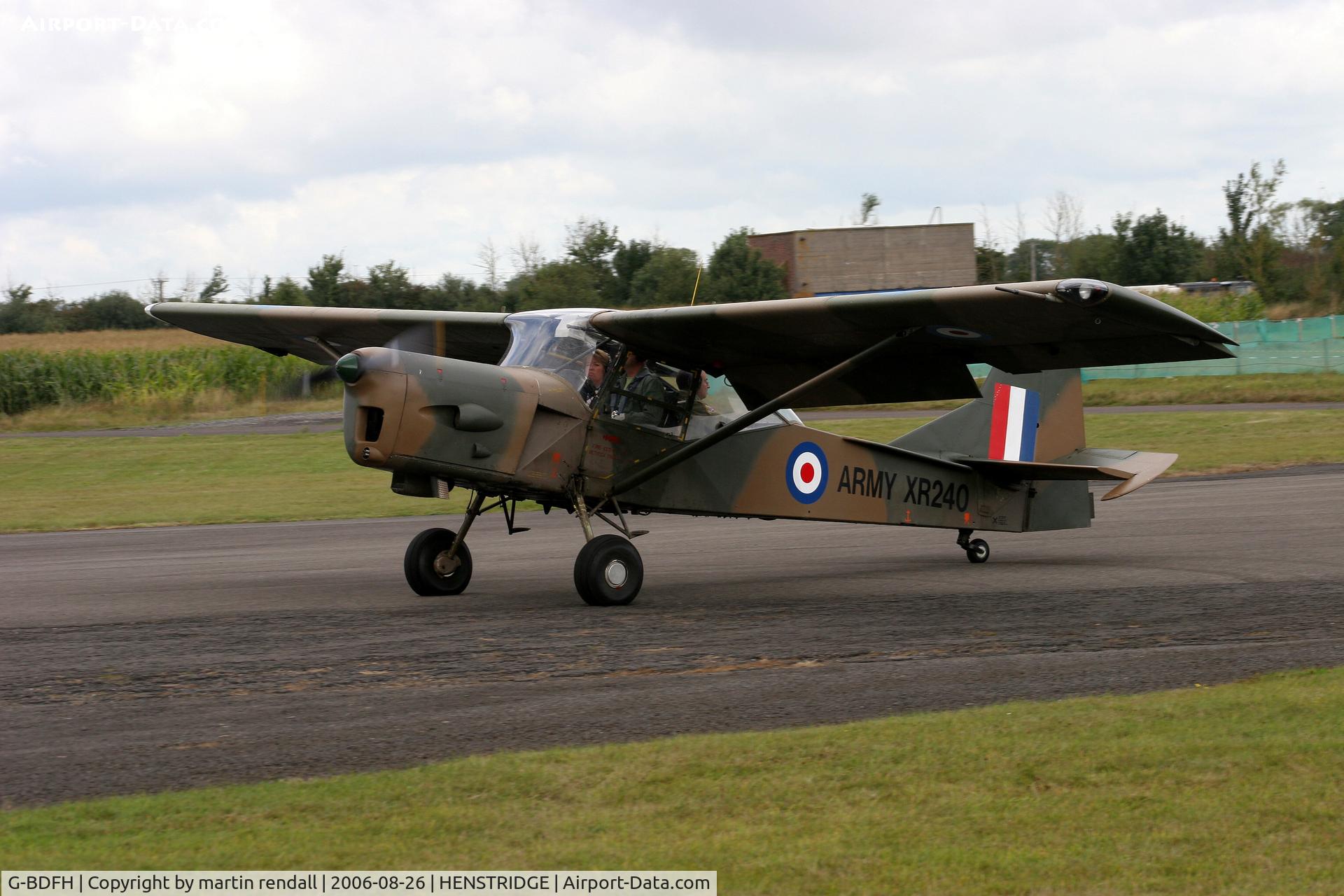 G-BDFH, 1962 Auster AOP.9 C/N B5/10/177, AUSTER