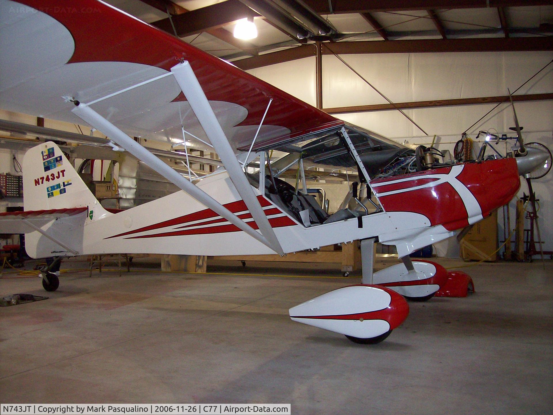 N743JT, 1998 Skystar Kitfox Series 5 C/N S9501-0091, Kitfox