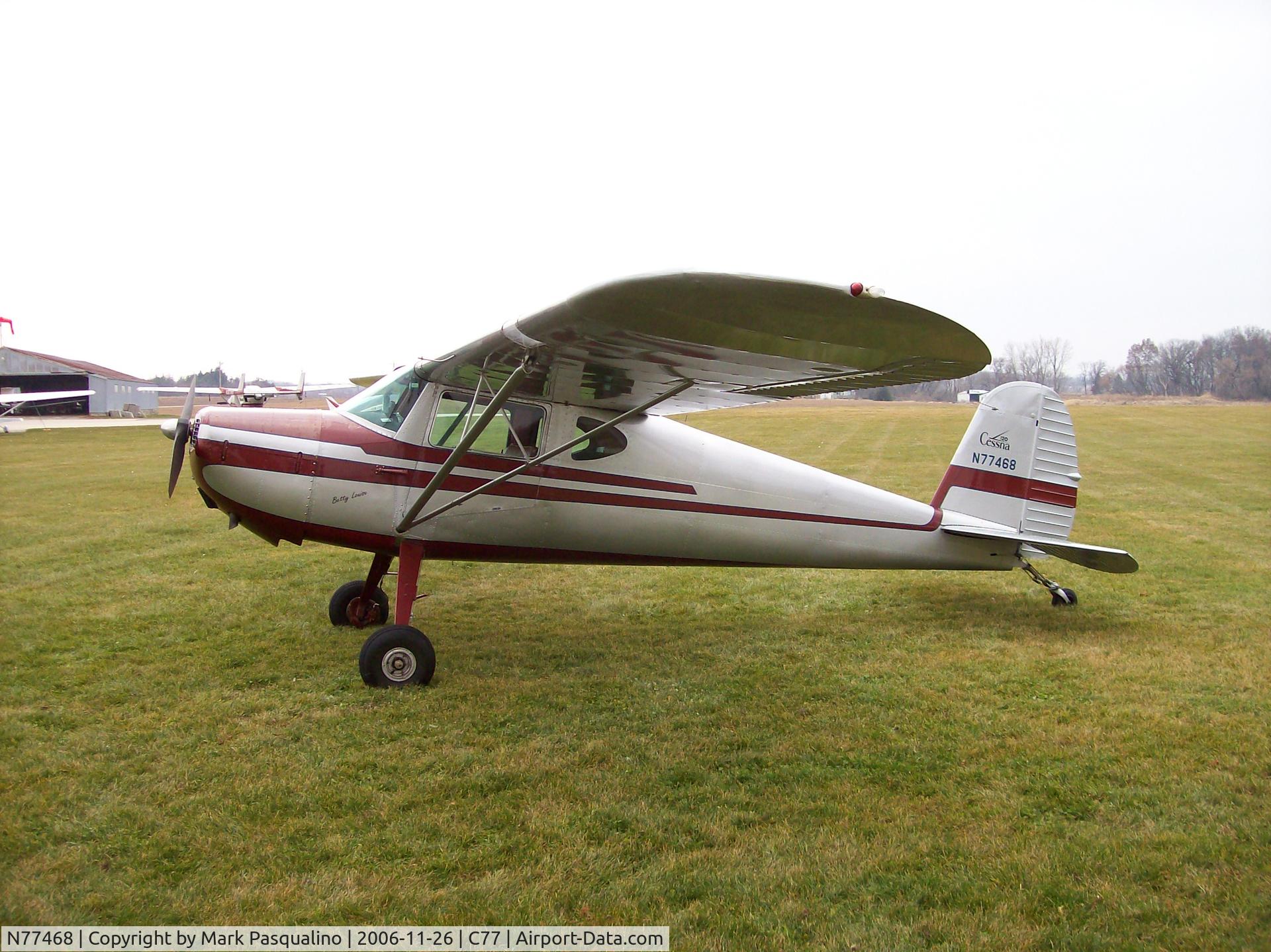 N77468, 1946 Cessna 120 C/N 11912, Cessna 120