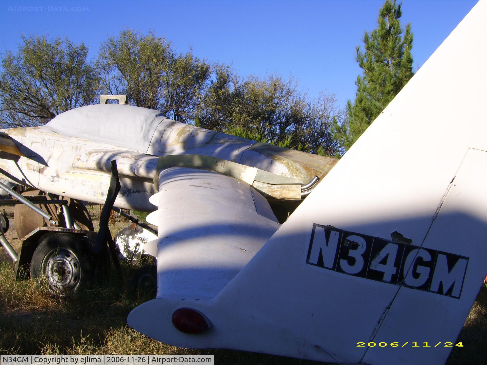 N34GM, Rutan VariEze C/N IX990, Vari Eze