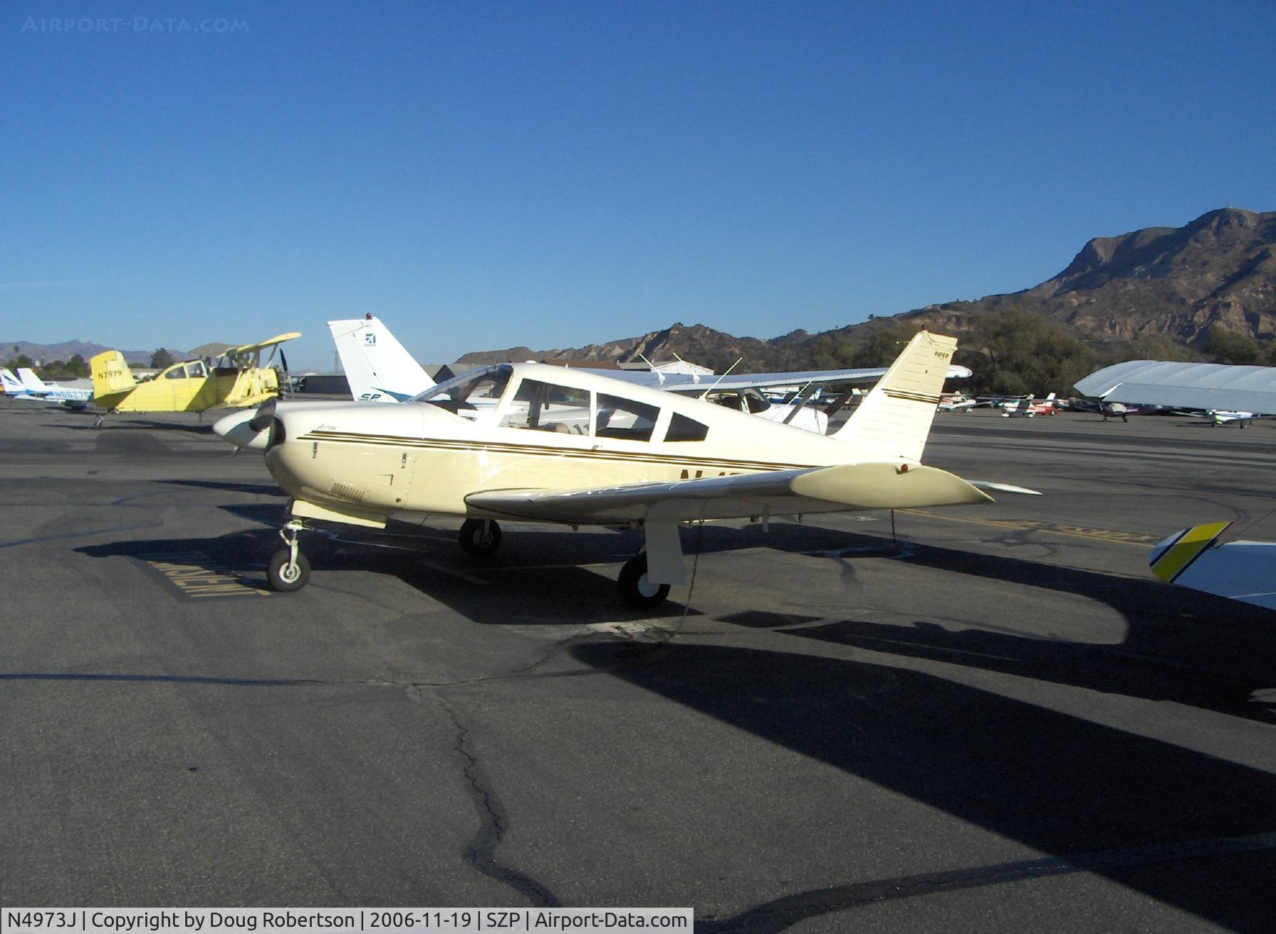 N4973J, 1968 Piper PA-28R-180 Cherokee Arrow C/N 28R-30724, 1968 Piper PA-28R-180 ARROW, Lycoming IO-360 180 Hp