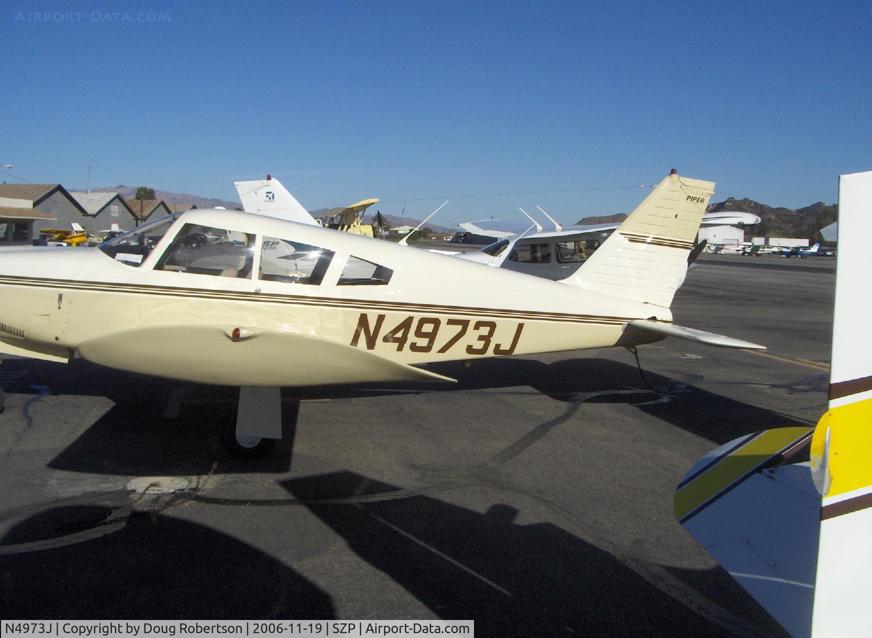 N4973J, 1968 Piper PA-28R-180 Cherokee Arrow C/N 28R-30724, 1968 Piper PA-28R-180 ARROW, Lycoming IO-360 180 Hp