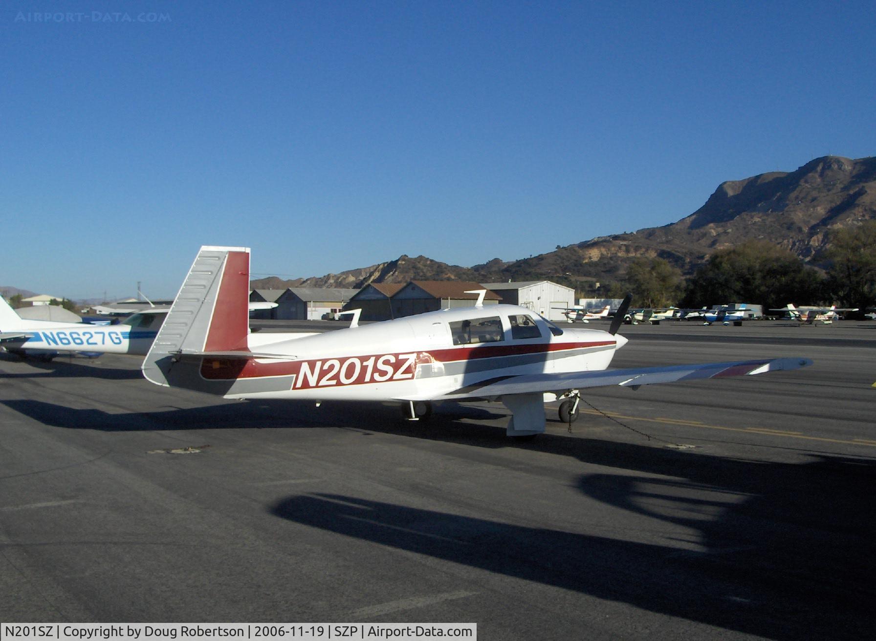 N201SZ, 1977 Mooney M20J 201 C/N 24-0285, 1977 Mooney M20J 201, Lycoming IO-360 200 Hp