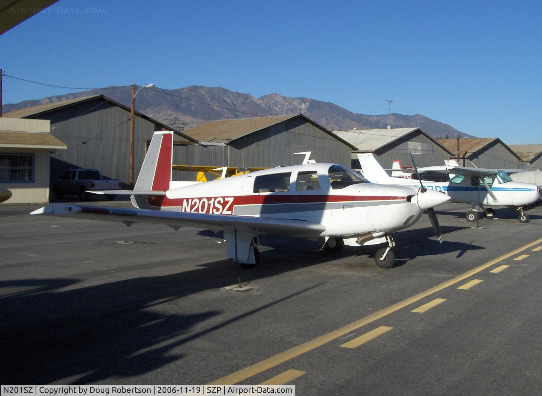 N201SZ, 1977 Mooney M20J 201 C/N 24-0285, 1977 Mooney M20J 201, Lycoming IO-360 200 Hp