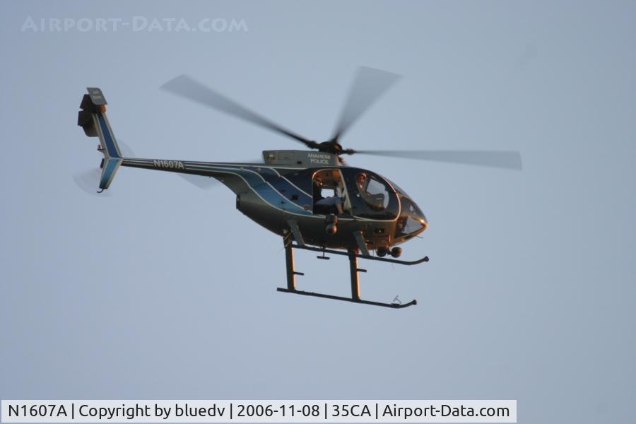 N1607A, 1989 McDonnell Douglas 369E C/N 0375E, Angel 1
