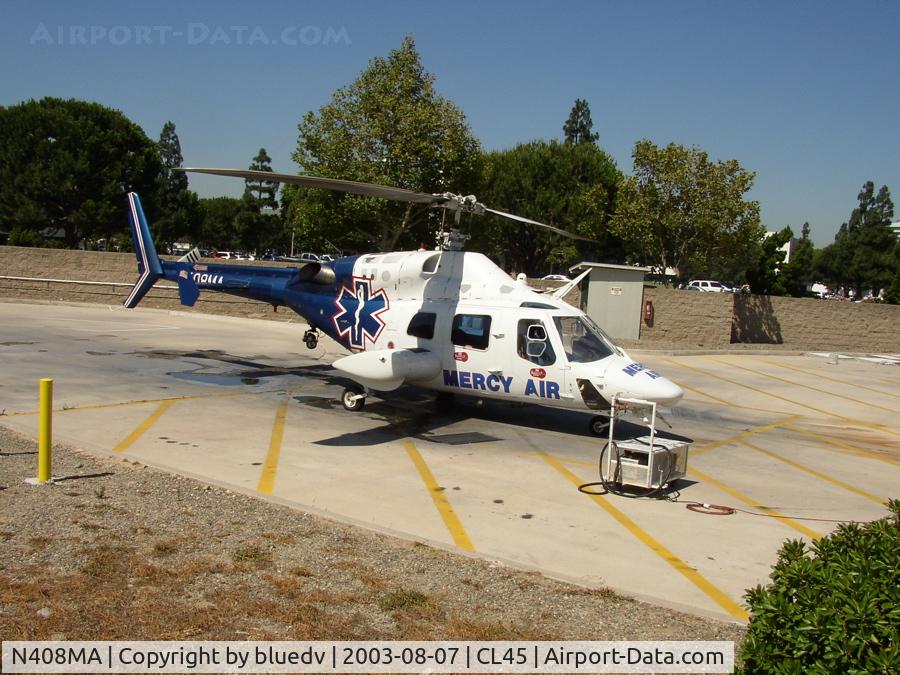 N408MA, 1983 Bell 222B C/N 47135, North Net Fire Training Heliport