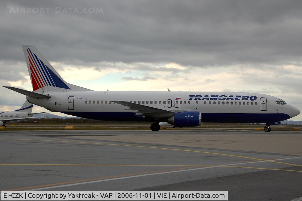 EI-CZK, 1989 Boeing 737-4YO C/N 24519, Transaero Boeing 737-400