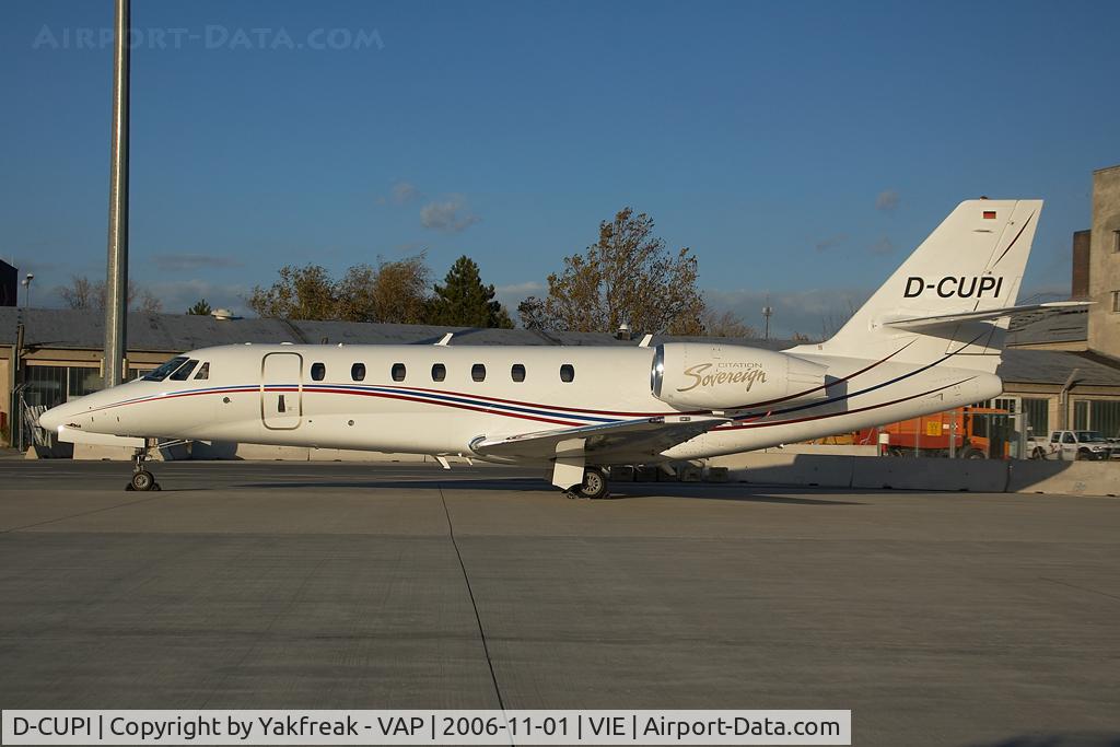D-CUPI, 2006 Cessna 680 Citation Sovereign C/N 680-0066, Cessna 680