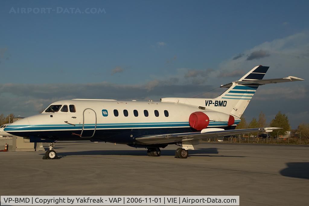 VP-BMD, 1983 British Aerospace HS.125-700B C/N 257200, Bae 125