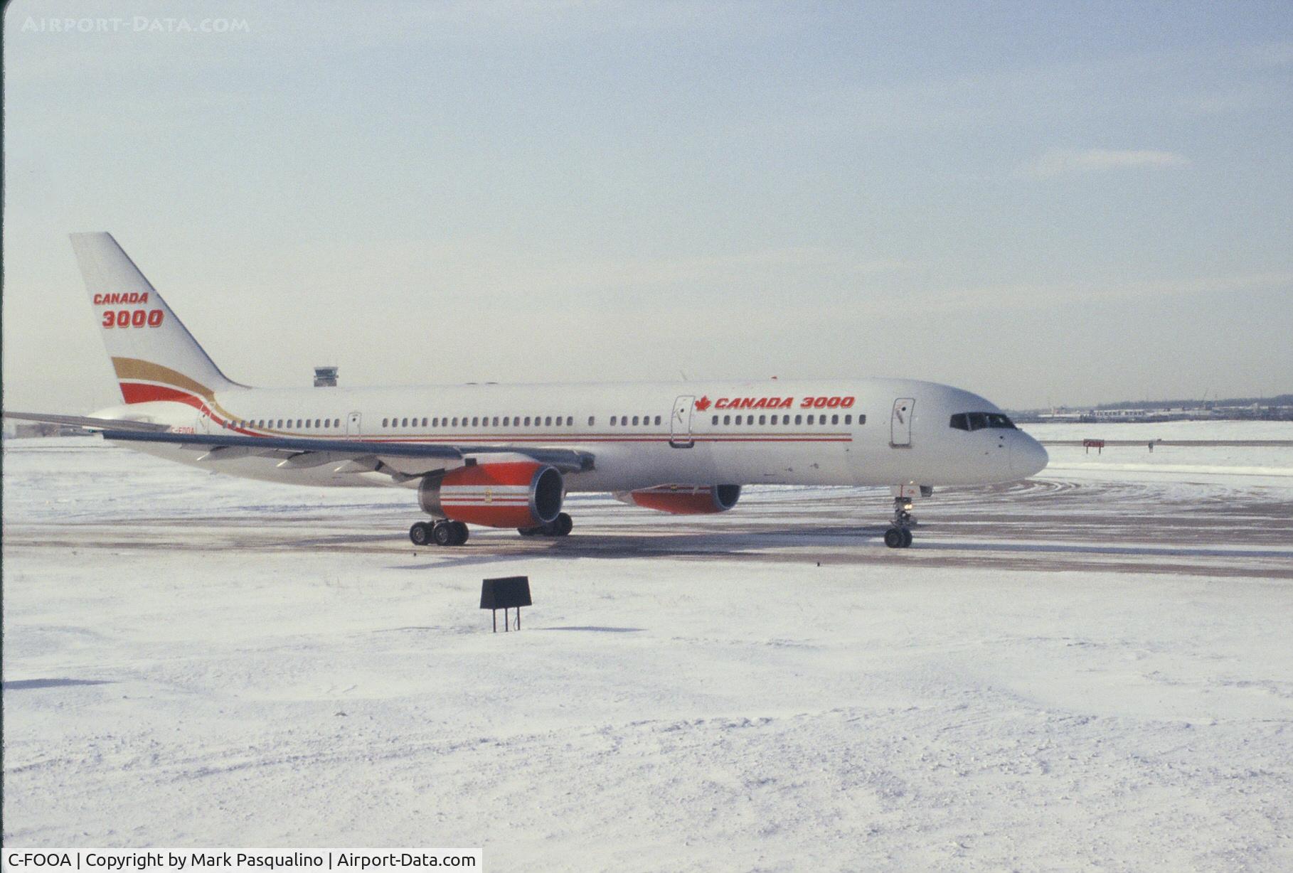 C-FOOA, 1987 Boeing 757-28A C/N 23767, Boeing 757-200