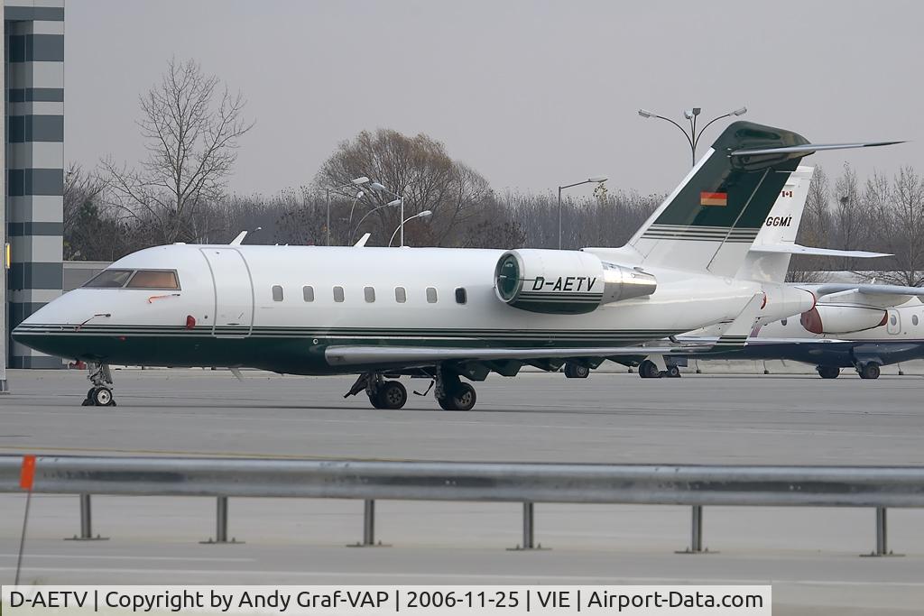 D-AETV, 1999 Bombardier Challenger 604 (CL-600-2B16) C/N 5417, CL-604