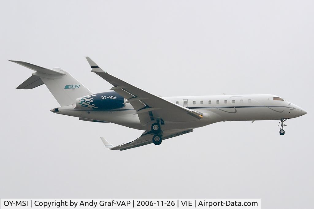 OY-MSI, 1999 Bombardier BD-700-1A10 Global Express C/N 9032, BD-700