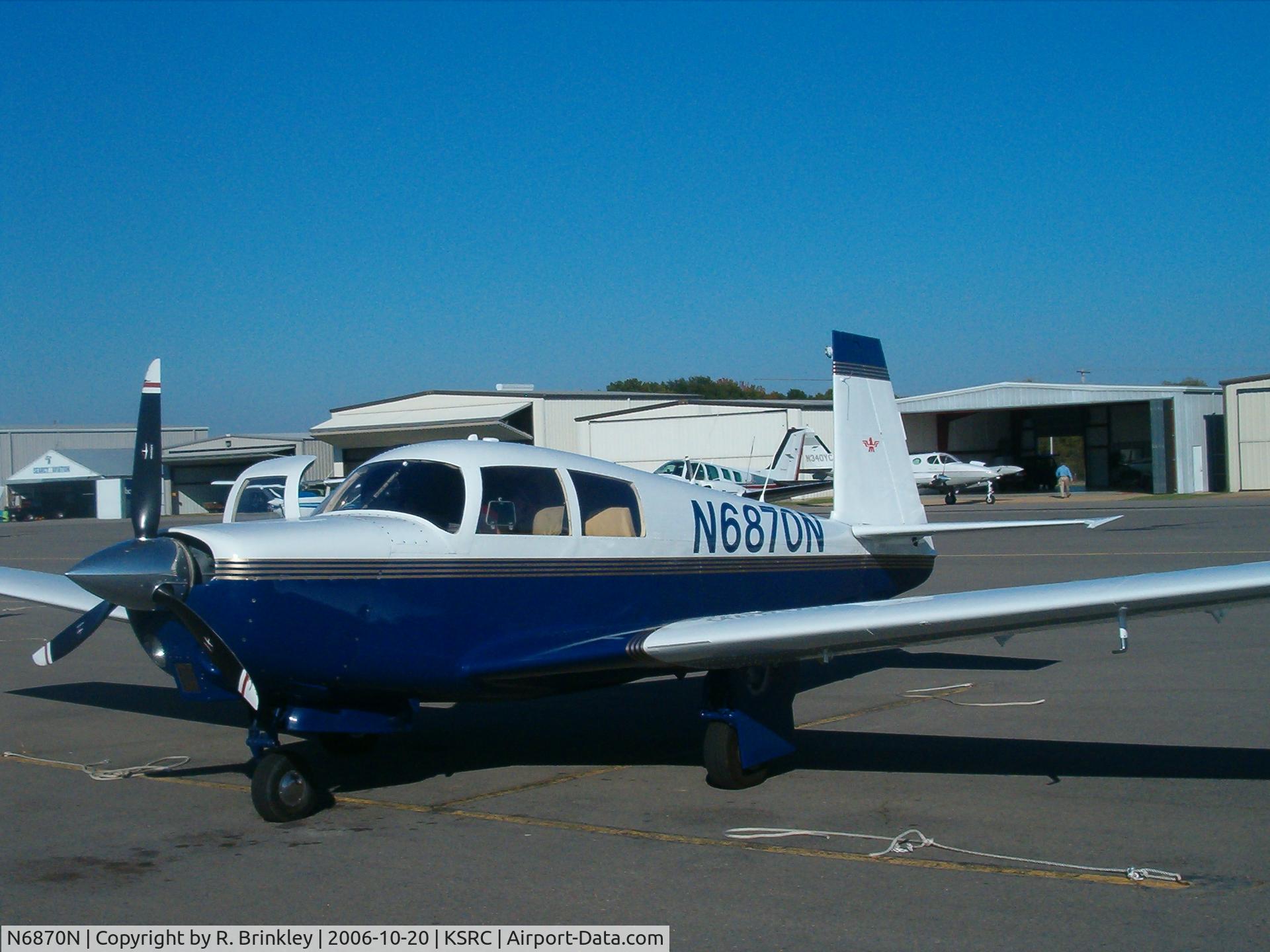 N6870N, 1968 Mooney M20C Ranger C/N 680148, 1968 M20C